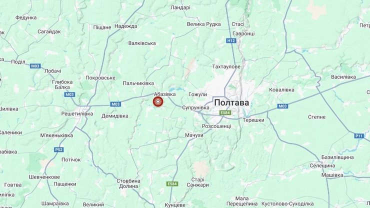 землетрясение полтавский район карпуси