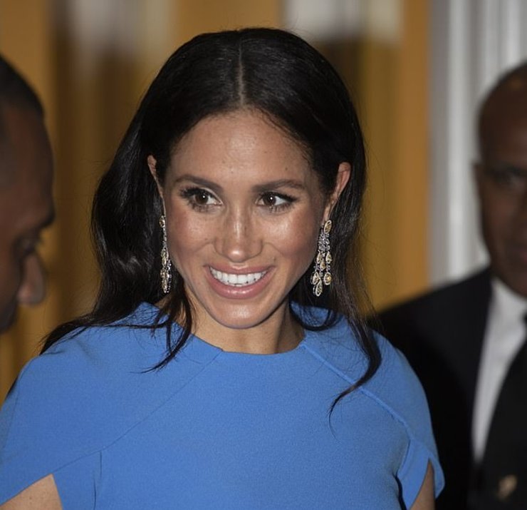 Меган Маркл, серьги