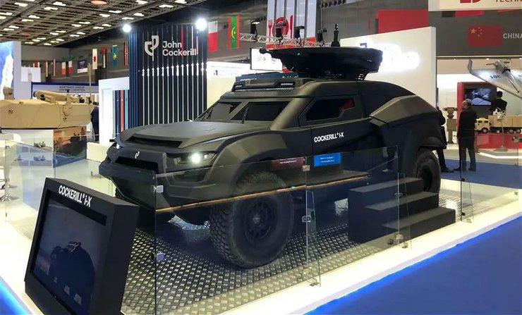 Cockerill i-X искусственный интеллект защита от дронов