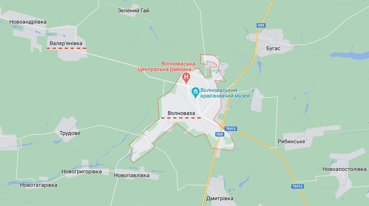 карта донецкой области, волноваха население, волноваха на карте, волноваха обстрел, новости волновахи