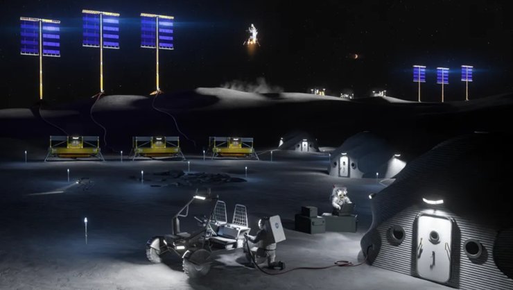 база на Луне NASA NASA представило план строительства базы на Луне