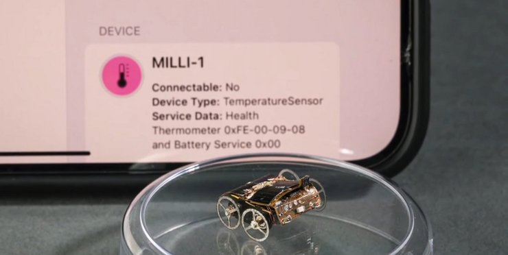 MilliMobile, роботы, робототехника