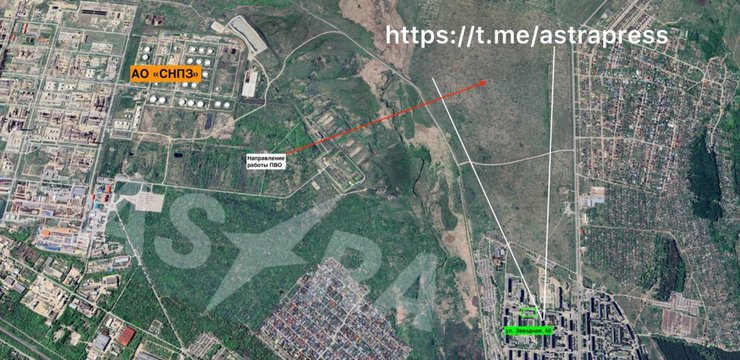 OSINT-анализ по атаке дронов на Сызрань 22 апреля