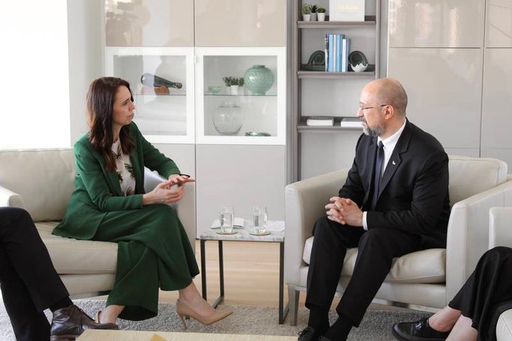 Шмыгаль, Денис Шмыгаль, Джасинда Ардерн, Шмыгаль Ардерн