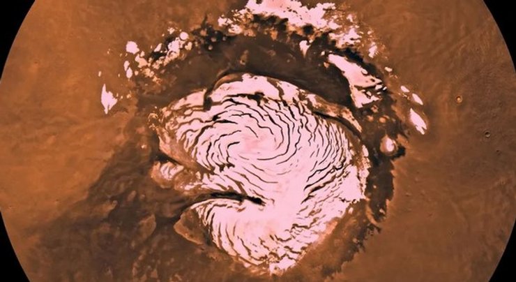 марс північний полюс