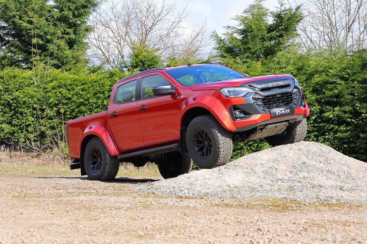 Isuzu D-Max, Isuzu D-Max AT35, пикап Isuzu, новый Isuzu D-Max, новый Isuzu D-Max
