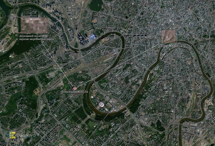 карта атаки на Москву 4 травня