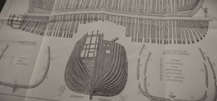 джеймс кук корабль, чертеж корабля Индевор, Индевор, нашли корабль Индевор