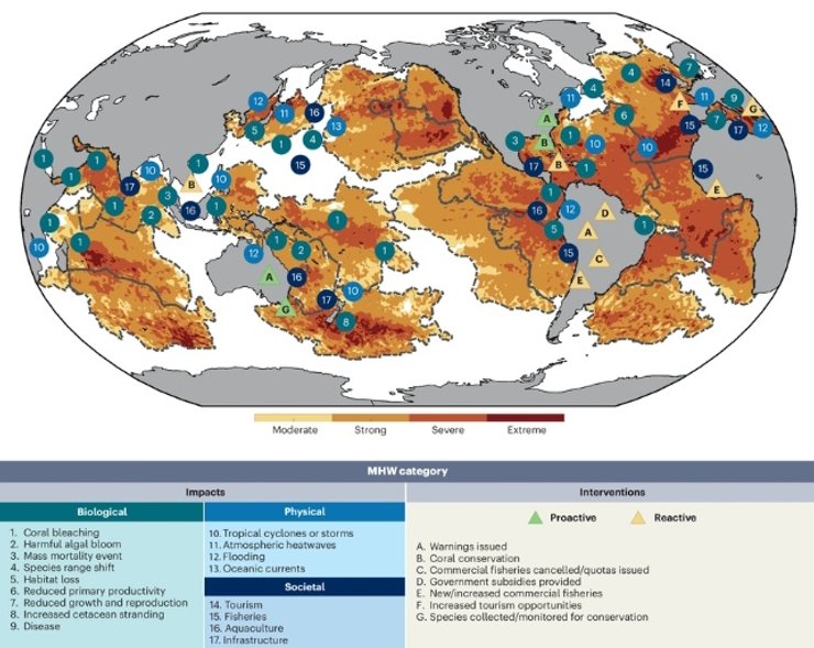 потепление океана статистика