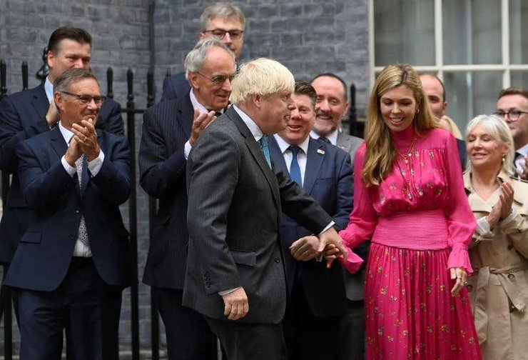 борис джонсон, прощальная речь, великобритания, лондон, лиз трасс