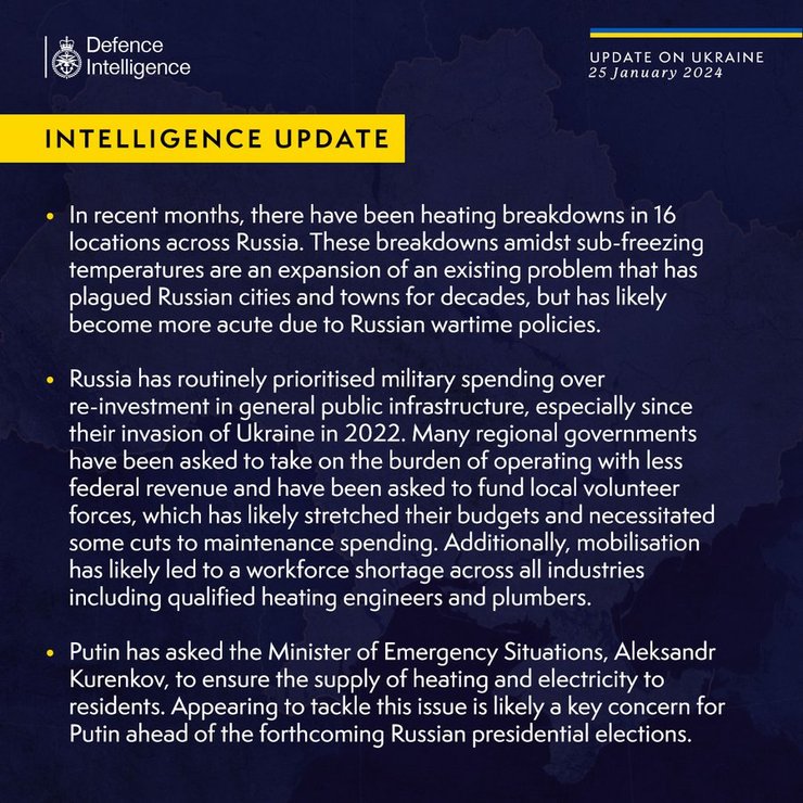 Британская разведка назвала ключевую задачу Путина до выборов