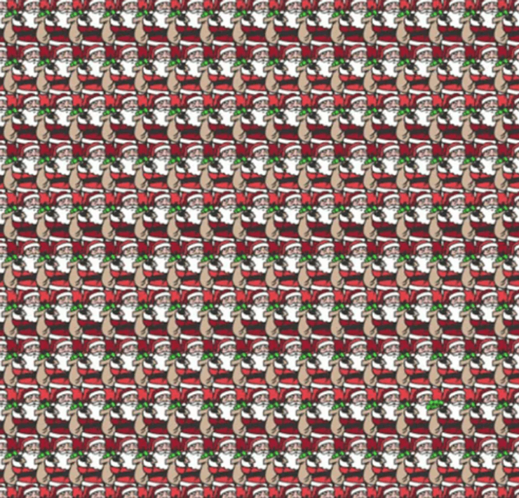 Найдите плохого Санту за 12 секунд