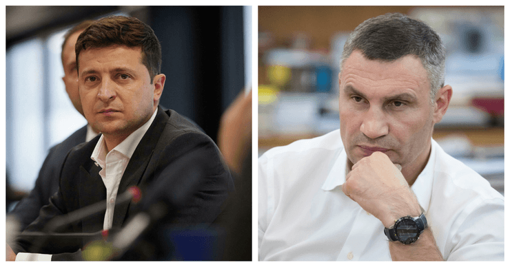 владимир зеленский, виталий кличко, интервью Кличко, Кличко о Зеленском, конфликт Кличко Зеленский, Офис президента Кличко, Мэр Киева Кличко