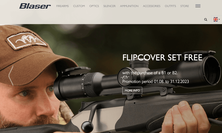 Винтовка фирмы Blaser