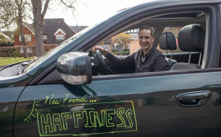 Мужчина, автомобиль, развод, машина, улица,