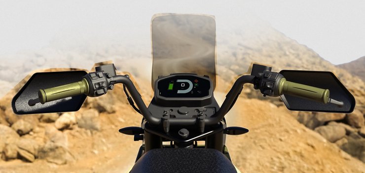 мотоцикл приборы, Zeno Enara, электрический мотоцикл, мотоцикл Zeno, электробайк Zeno Enara, электробайк Zeno Enara