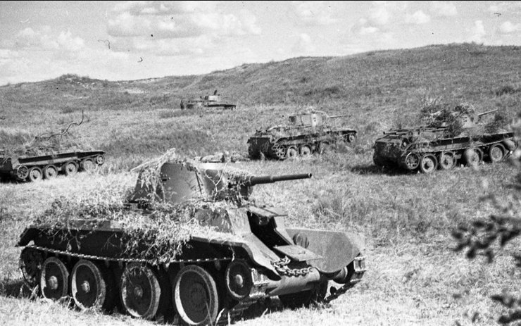 фото танка СССР на Ханхин-Голи, 1939 год