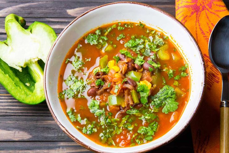 суп, фасоль, суп с фасолью