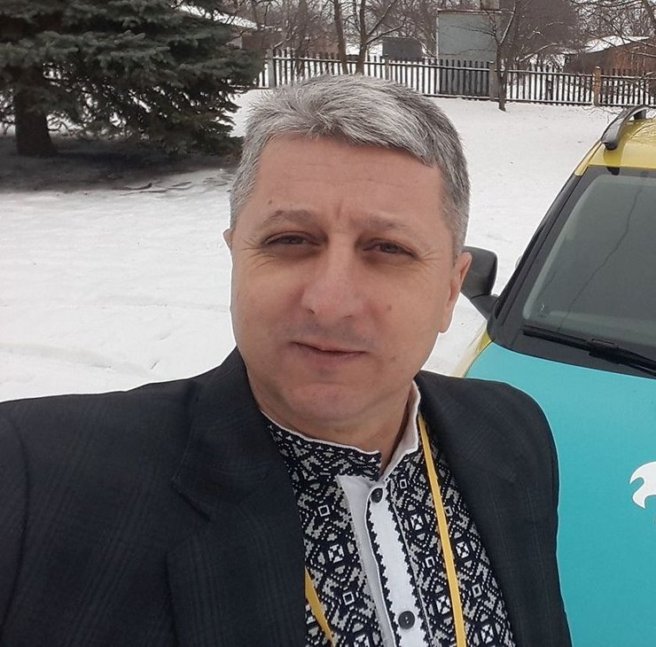 фото, Виктор Кульченко,  директор средней школы села Трудолюб Миргородского района, Полтавской области