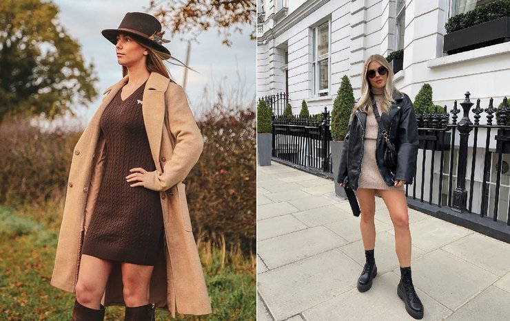 тренды осени 2021, трикотажное платье, модные тренды, ключевые тренды, тренды сезона, тренды осени