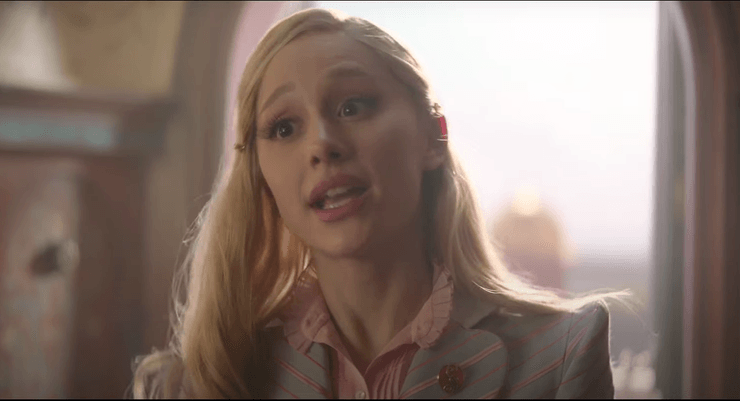 Ариана Гранде, Wicked: Чародейка, роль второго плана, кадр, фильм