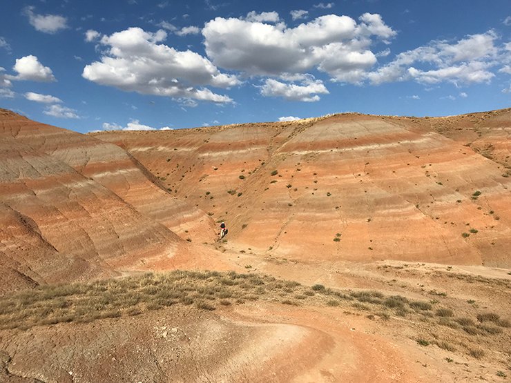 місце розкопок, Туреччина, небо, фото