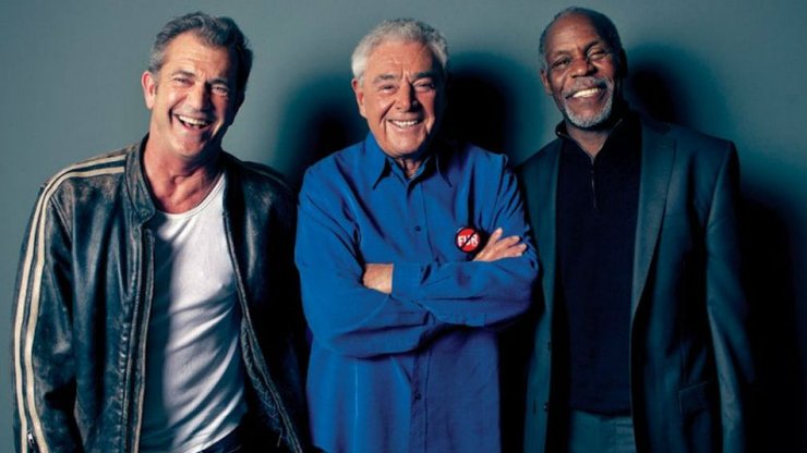 Ричард Доннер, Мэл Гибсон, Дэнни Гловер, Ричард Доннер Смертельное оружие, Смертельное оружие, фильм Смертельное оружие, режиссер Смертельного оружия