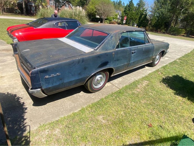 64 Pontiac GTO, Pontiac GTO 1964, брошенные авто