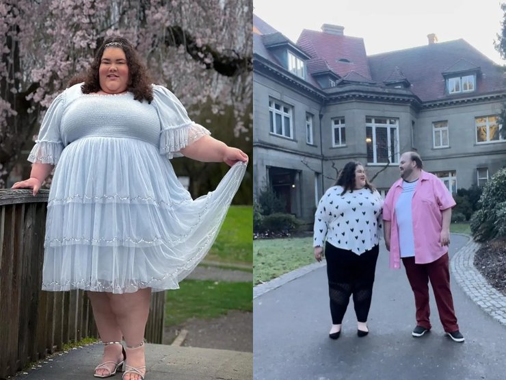 Plus-size інфлюенсер, блогер, жінка, сімейна пара, повні люди