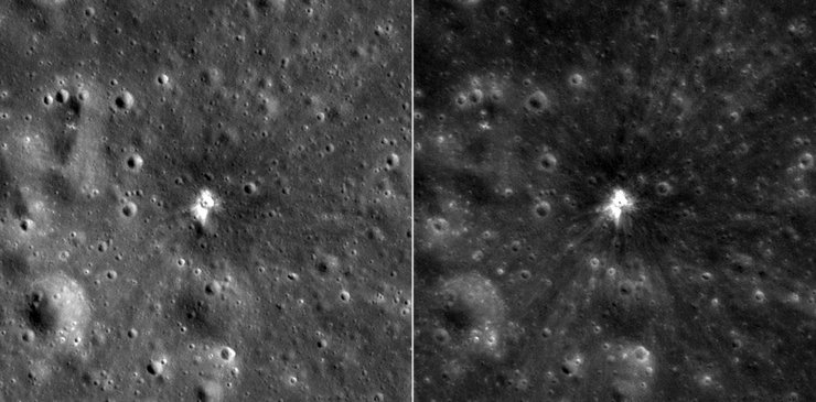 кратер Луна