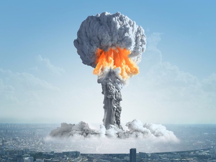 ядерный взрыв, ядерная атака, ядерный удар