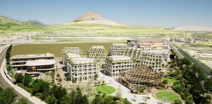 япония город будущего