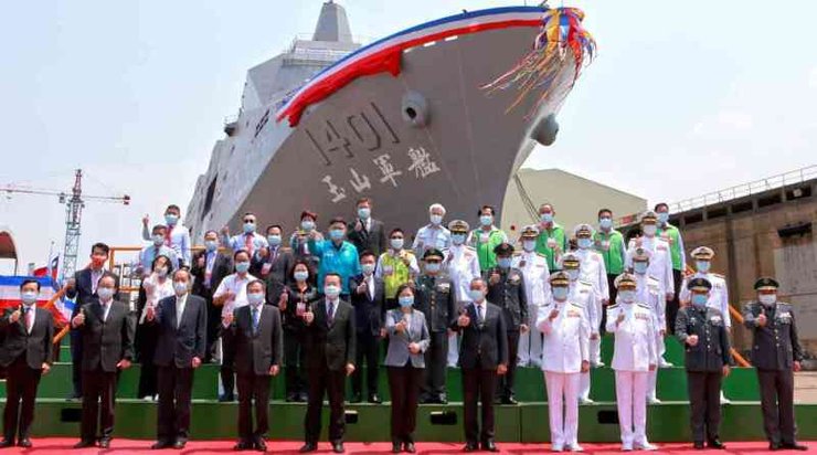 "Юй Шань", Тайвань, Десантный корабль, Цай Инвэнь, Вооружение