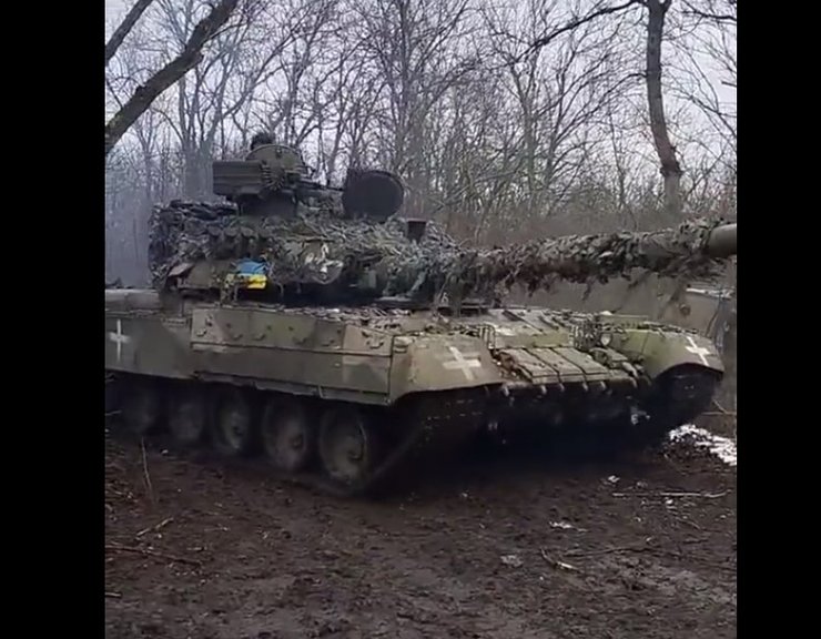 танк Т-80 УД ВСУ