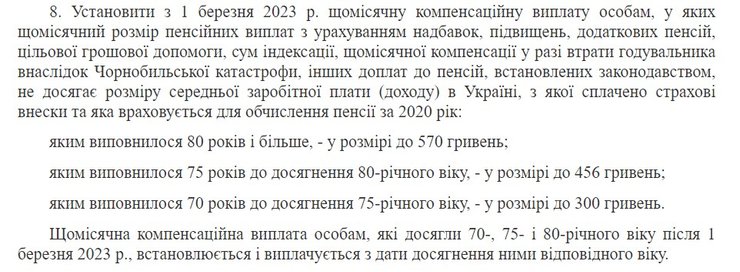 Пенсия в Украине, пенсионные выплаты, доплата за возраст, пенсия 2024