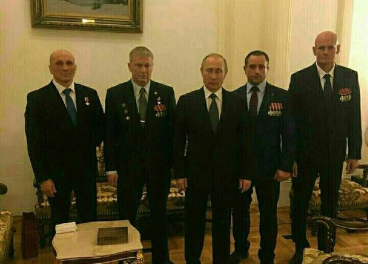путин, командиры вагнера