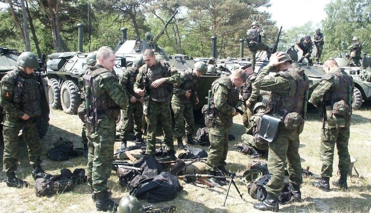 солдаты вс рф