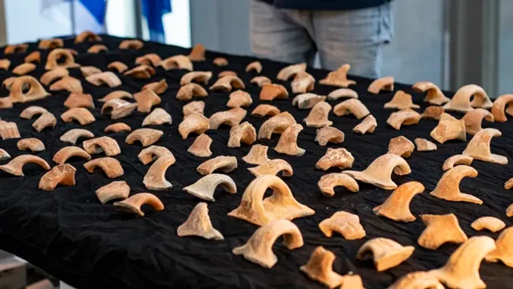 розкопки, археологія, археологи, ассирійці, споруда, податки, цар, облога, данина, гроші, Єрусалим, глечик, імперія, розкопки, історія