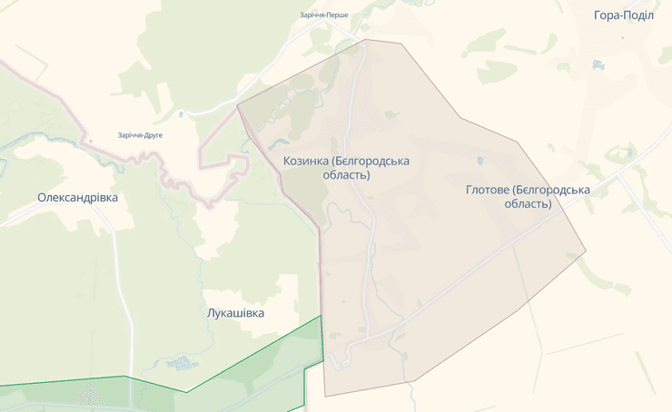 Белгородская область, Козинка Белгородская область, ело Козинка Белгородская область, карта Белгородской области, Козинка Белгородская область карта