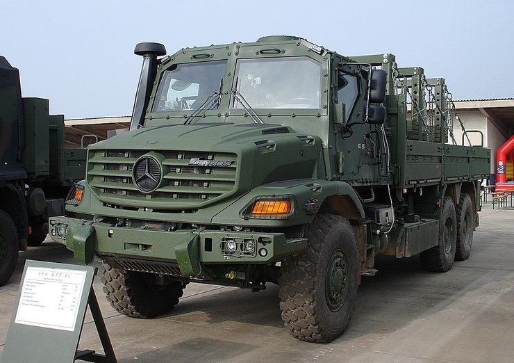 Mercedes-Benz Zetros, грузовик, немецкий грузовик, Zetros, Mercedes-Benz