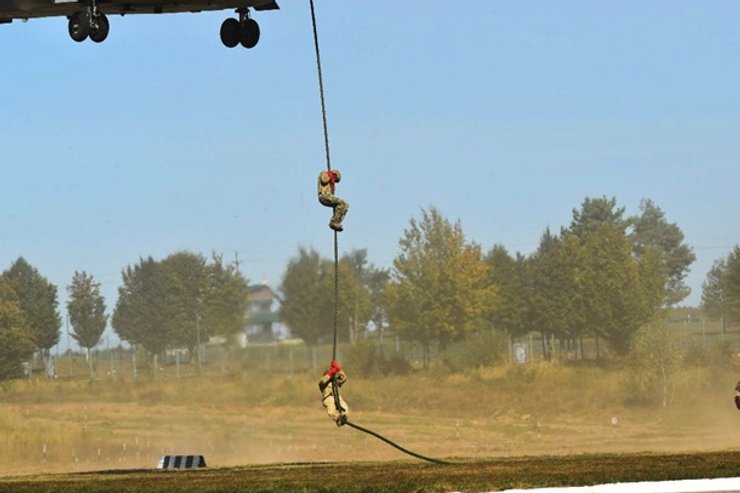 десантирование с конвертопланов США