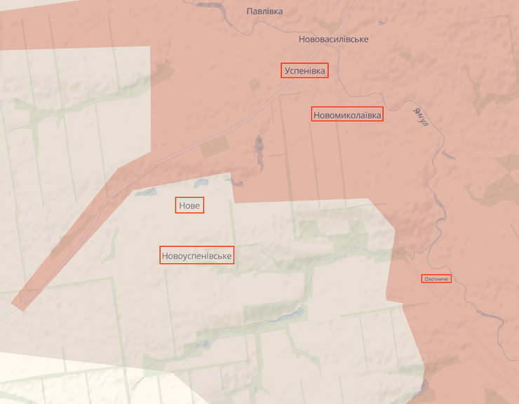 ЗСУ довелося відійти з позицій поблизу низки населених пунтків