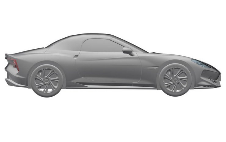 MG Cyberster 2024, MG Cyberster, новый MG Cyberster, спорткар MG, электромобиль MG, родстер MG