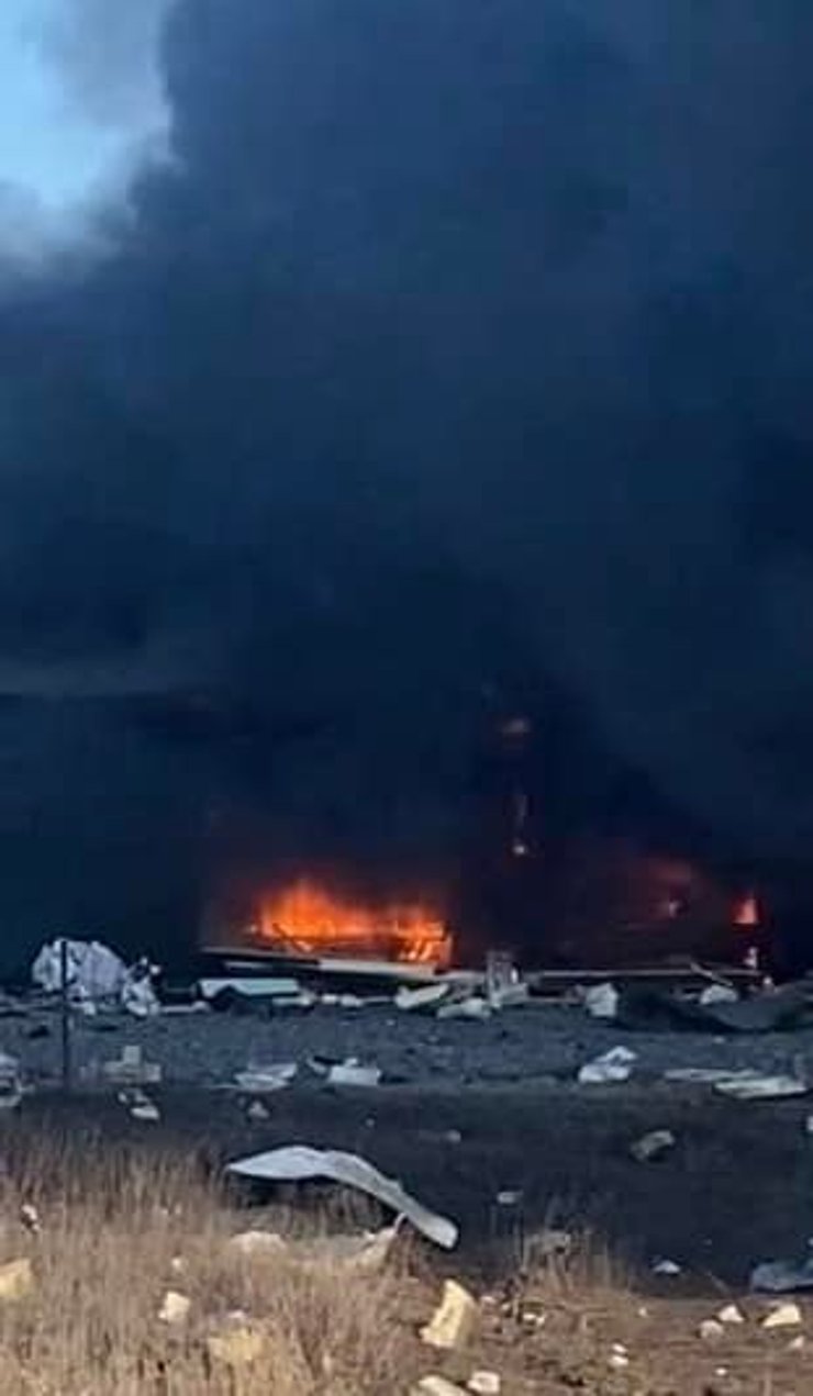 Краматорск обстрел сегодня ракетный удар оккупанты война склад ГСМ