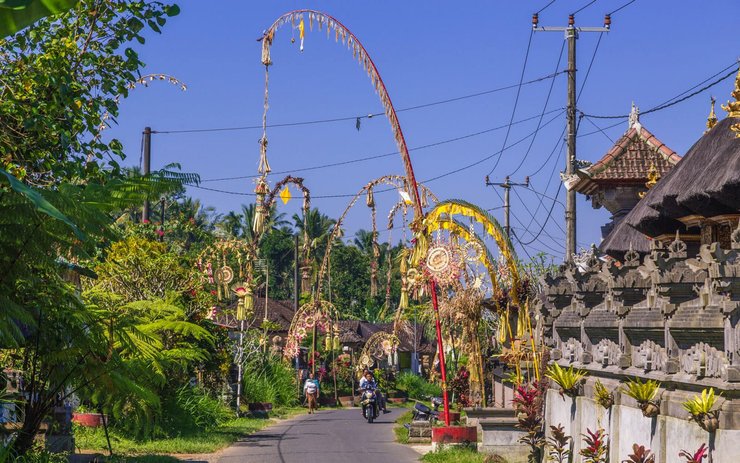 фото, празднование Галунгана на Бали 