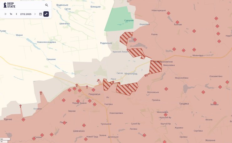 Покровск бои