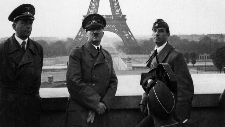 гітлер, париж, тріумфальна арка