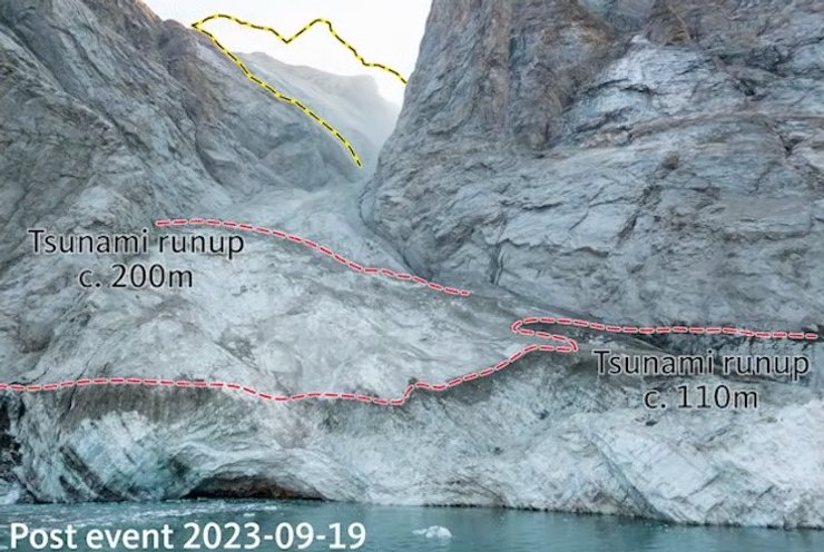 зсув ґрунту фіорд