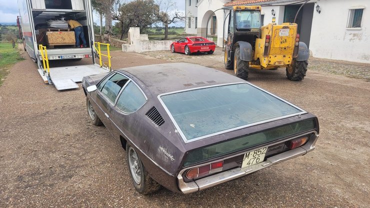Lamborghini Espada, Lamborghini Espada 1970, покинуті авто, суперкари Lamborghini