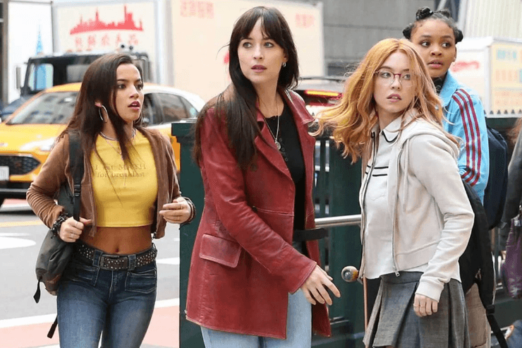 касси уэбб, дакота джонсон, Мадам Паутина, фильмы о супергероях, вселенная Marvel, паутина судьбы